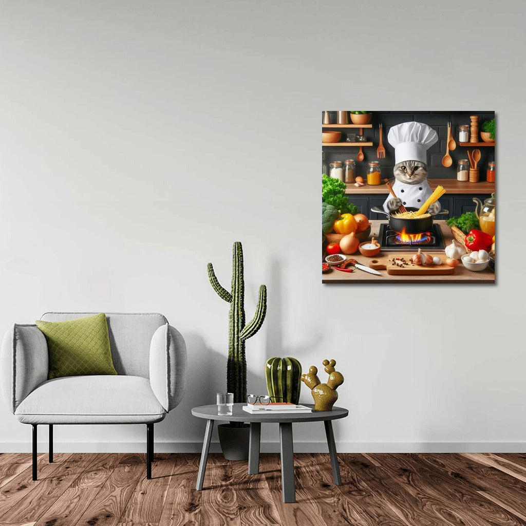 Chef Cat: Italian Magic in the Kitchen
