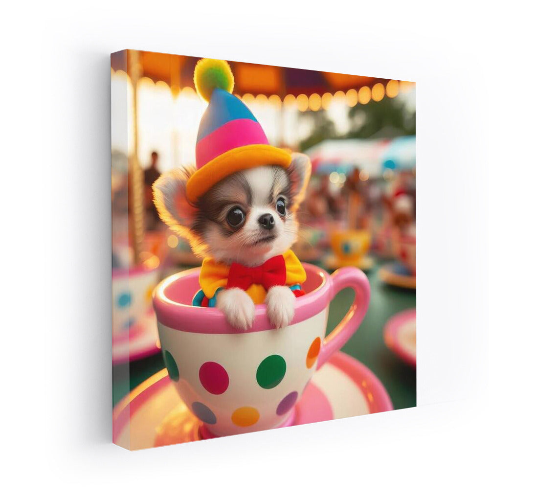 Carnival Chihuahua: Feast of Joy on the Wall