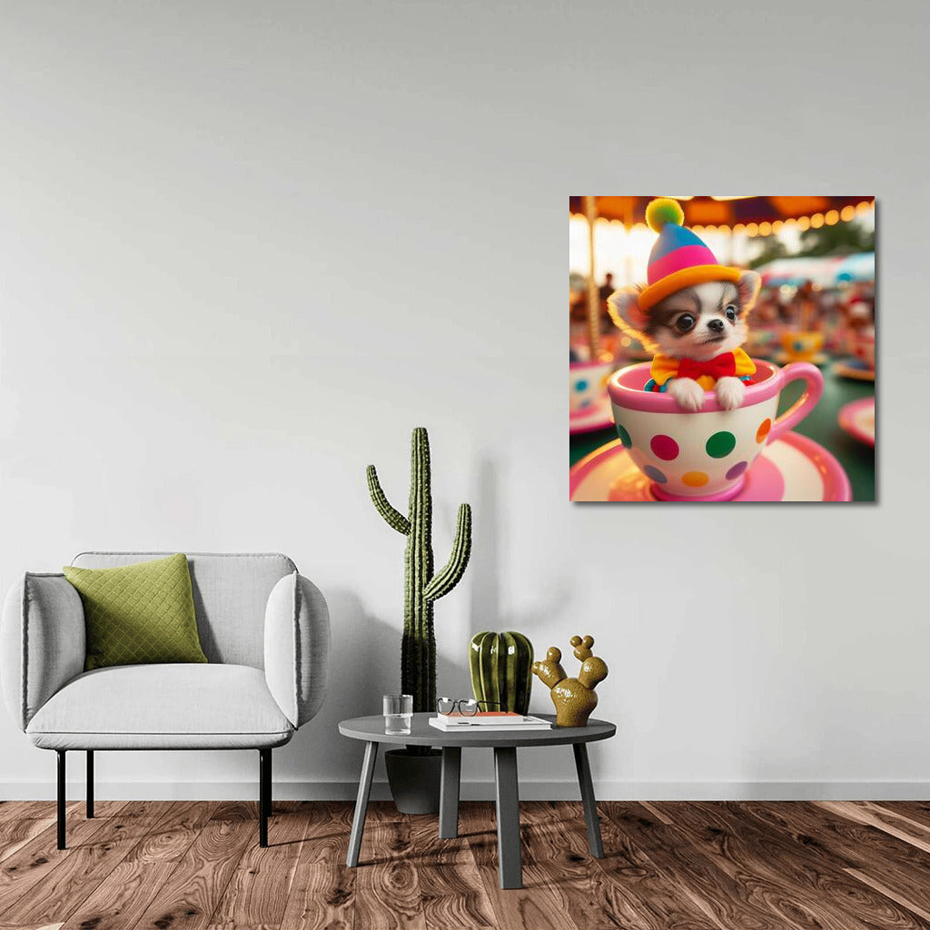 Carnival Chihuahua: Feast of Joy on the Wall