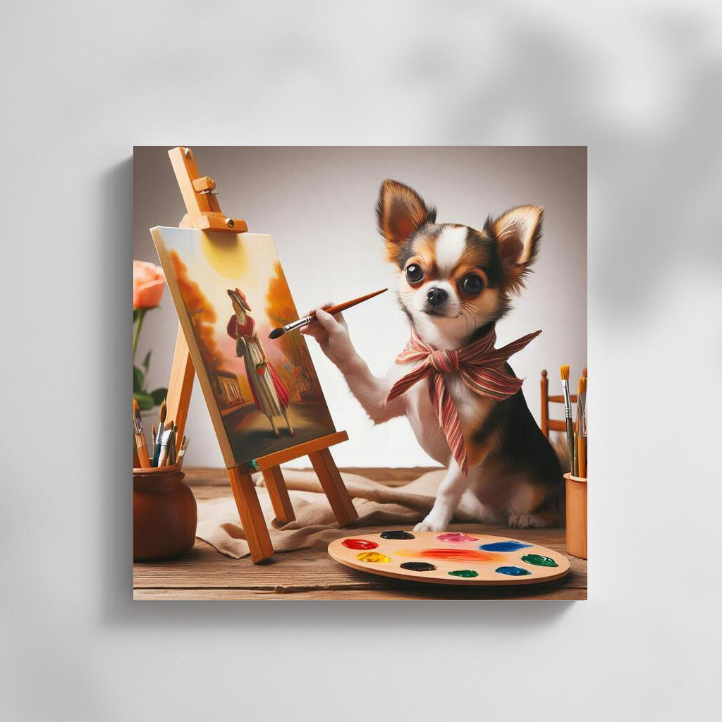 Chihuahua Artist: Workshop on Paws