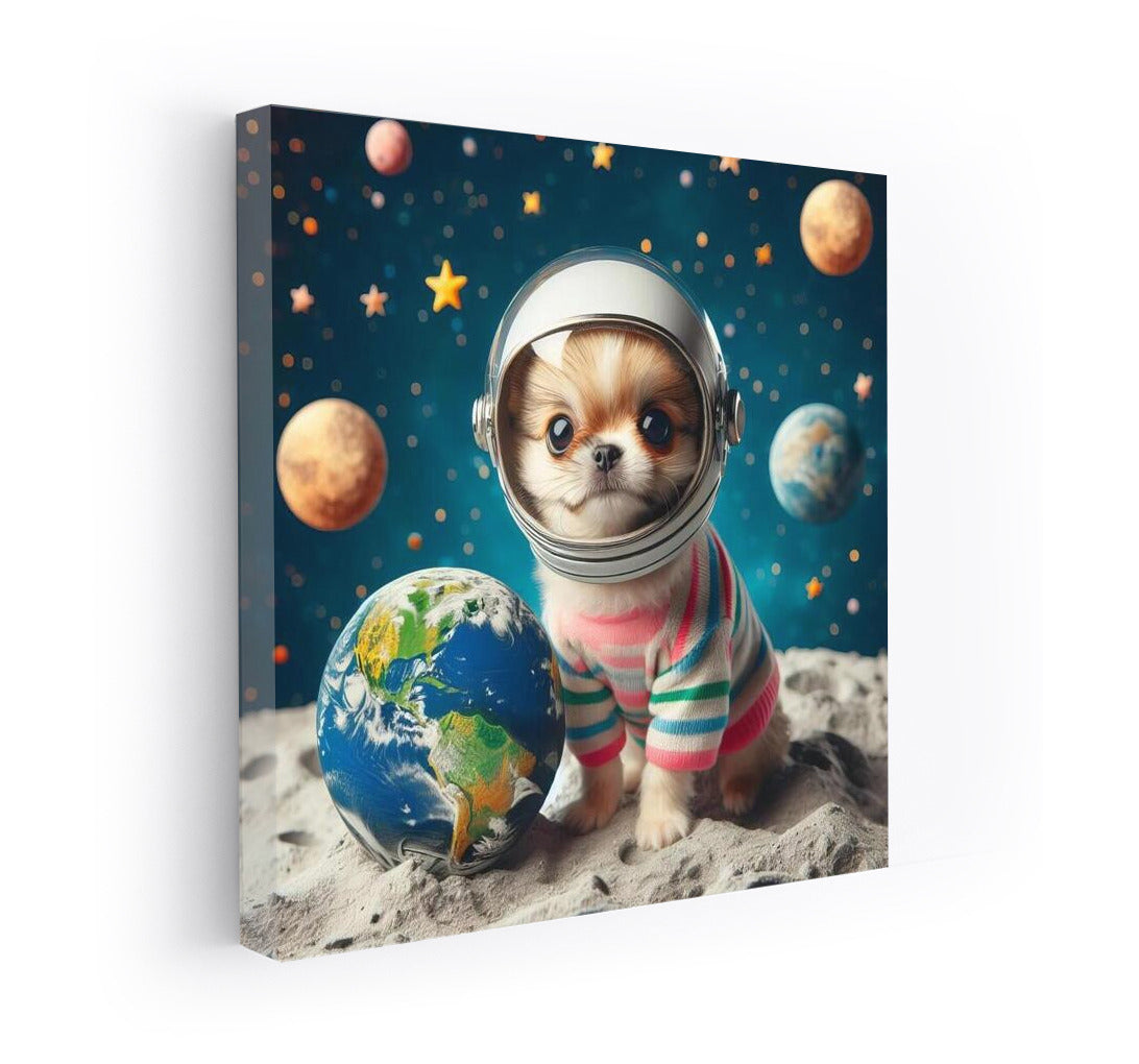 Moon Chihuahua in a Spacesuit: A Space Adventure