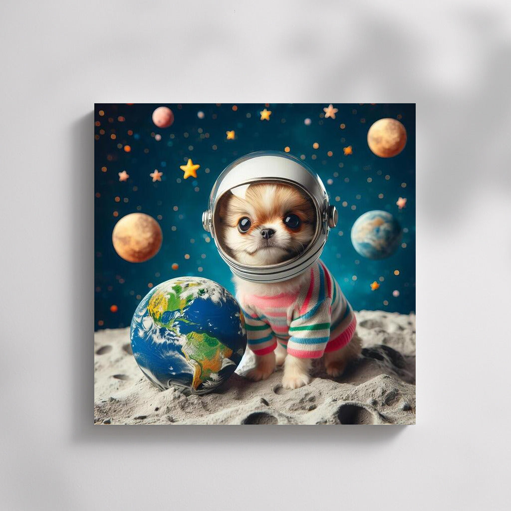 Moon Chihuahua in a Spacesuit: A Space Adventure