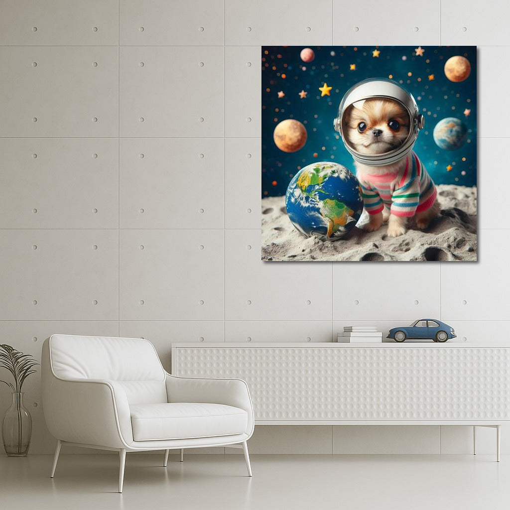 Moon Chihuahua in a Spacesuit: A Space Adventure