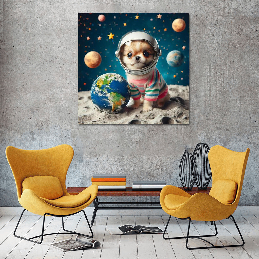 Moon Chihuahua in a Spacesuit: A Space Adventure