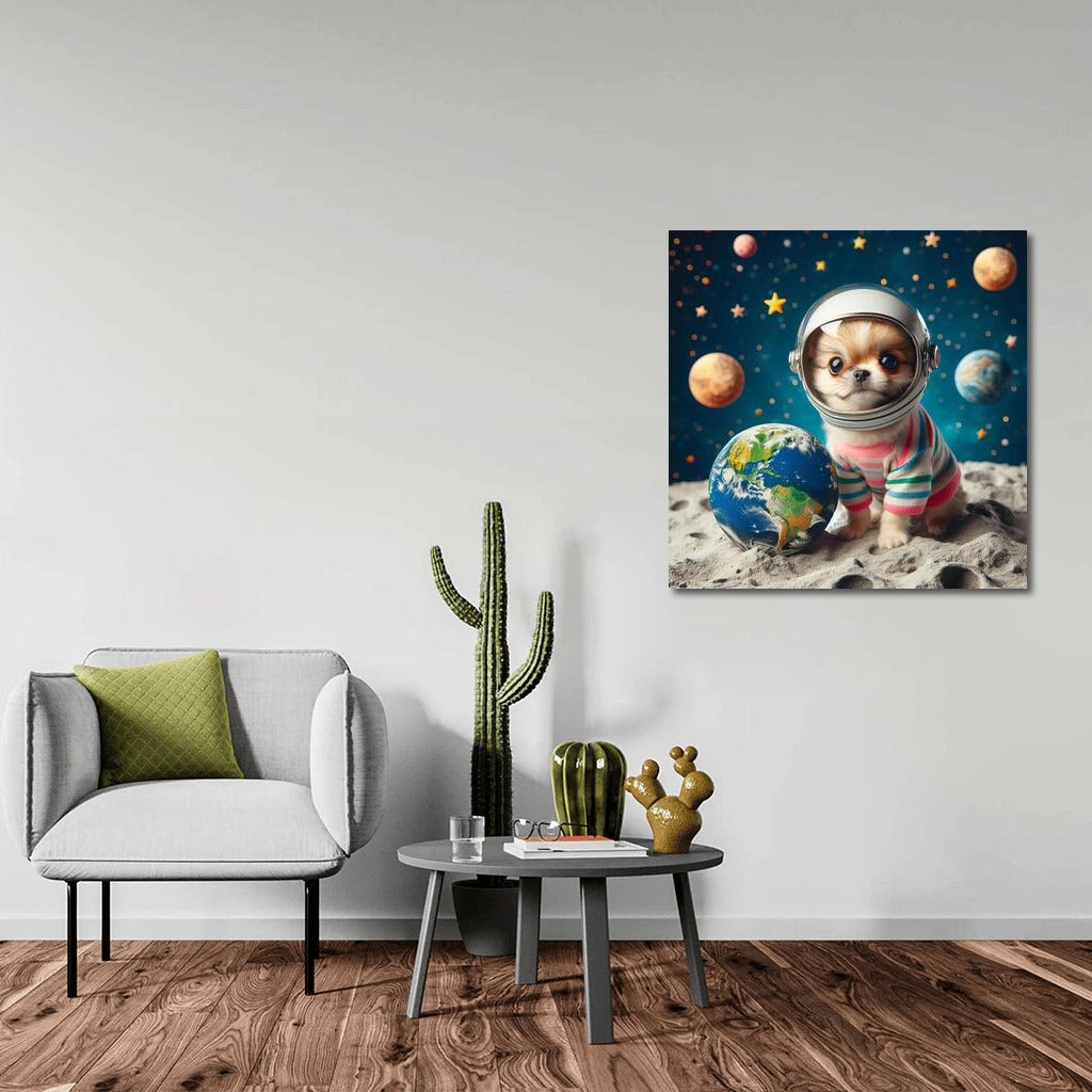 Moon Chihuahua in a Spacesuit: A Space Adventure