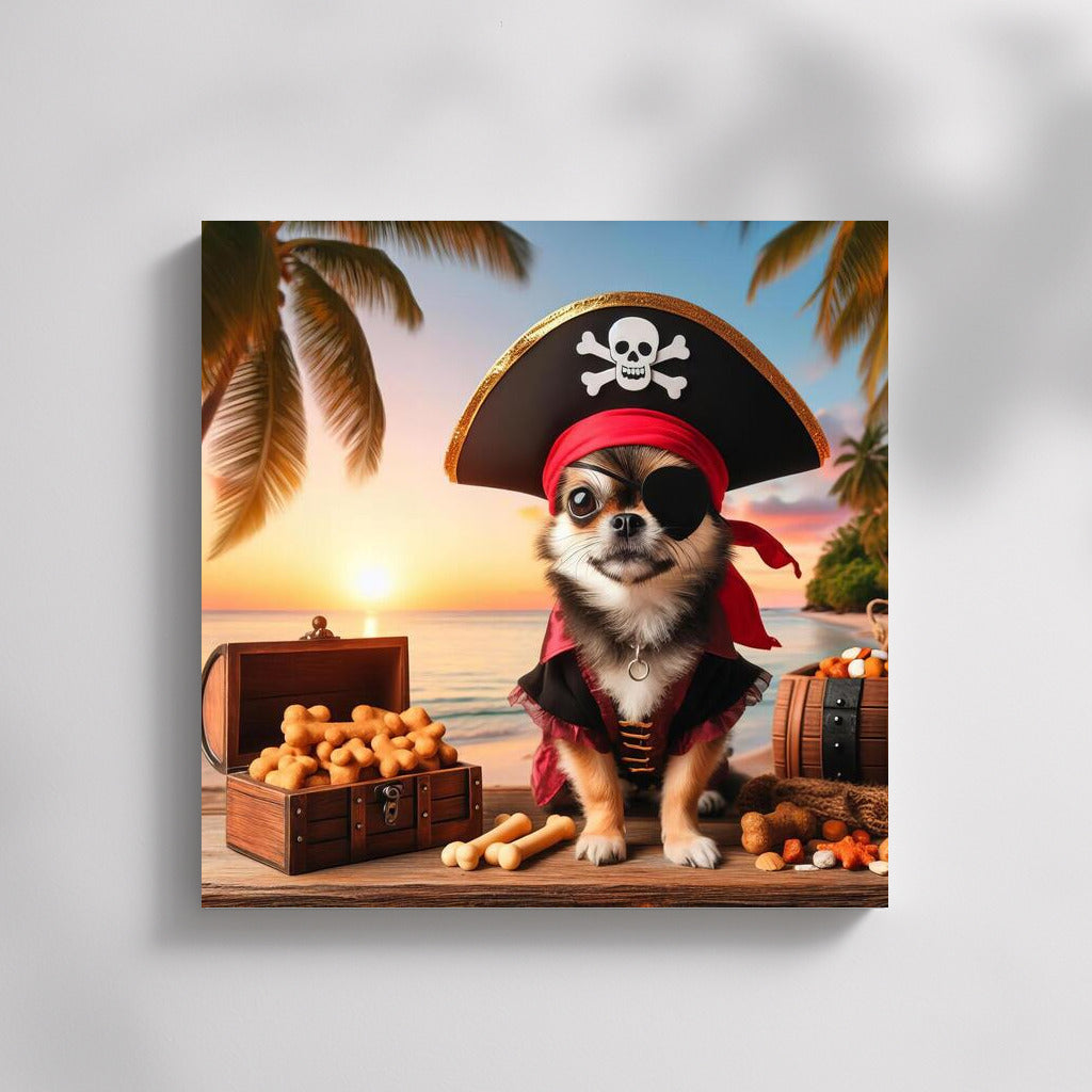 Chihuahua Pirate: Tropical Raider
