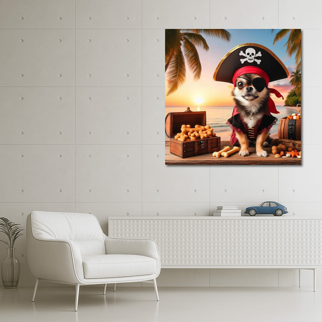 Chihuahua Pirate: Tropical Raider