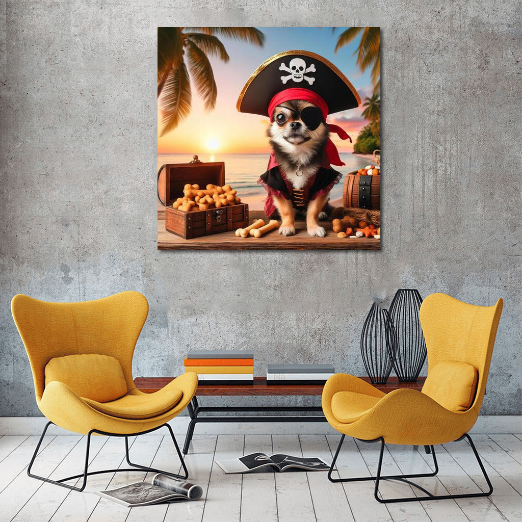 Chihuahua Pirate: Tropical Raider