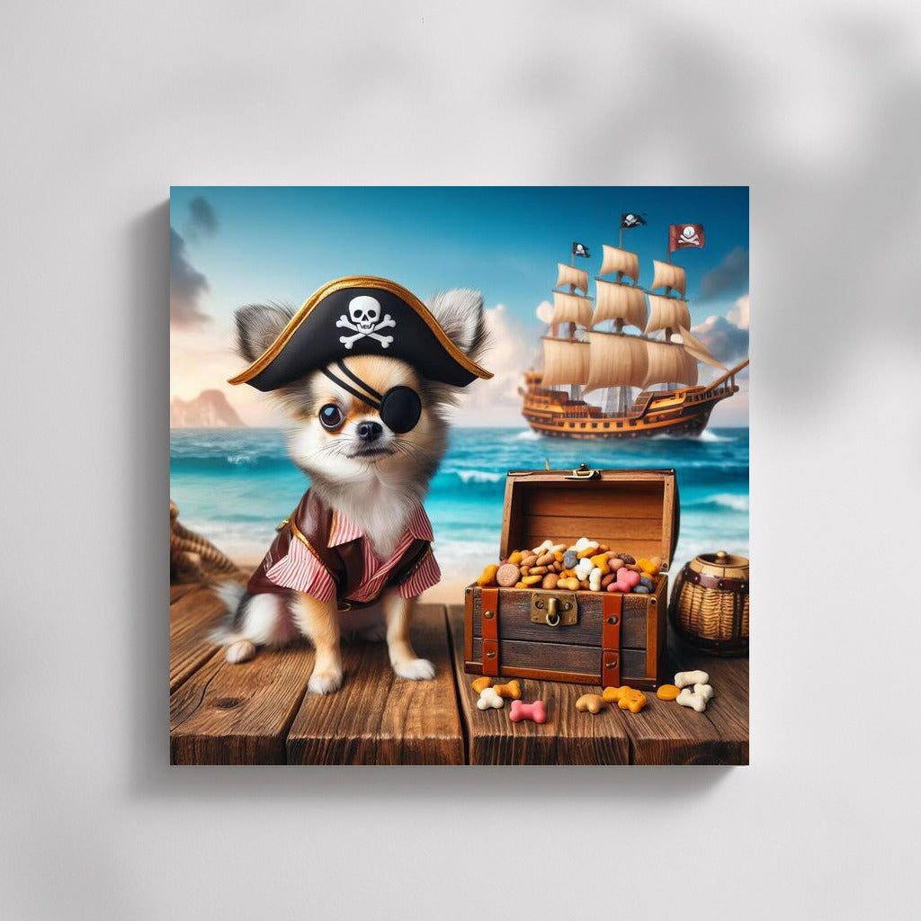 Chihuahua Pirate and His Treasure Chest: Sea Adventures