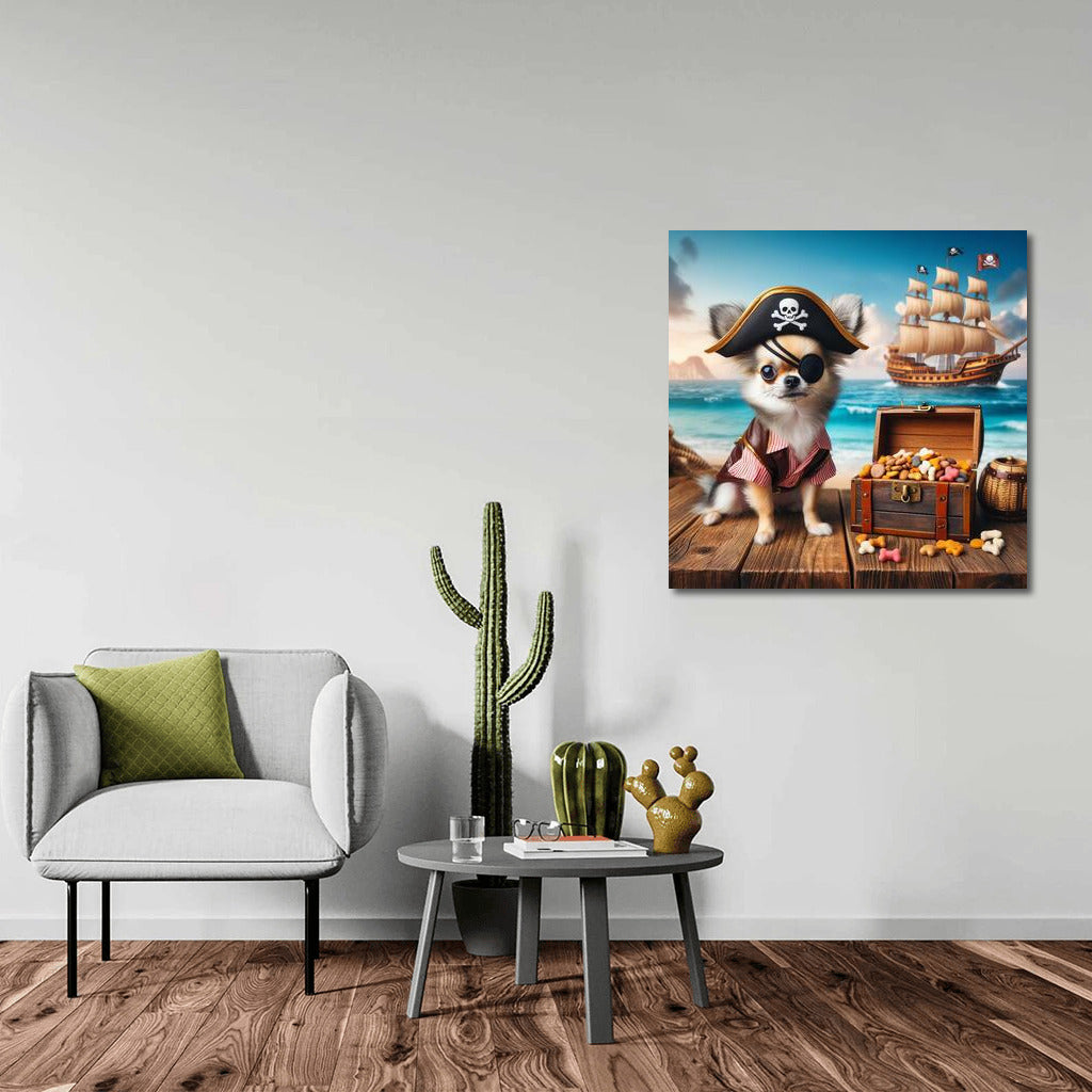 Chihuahua Pirate and His Treasure Chest: Sea Adventures