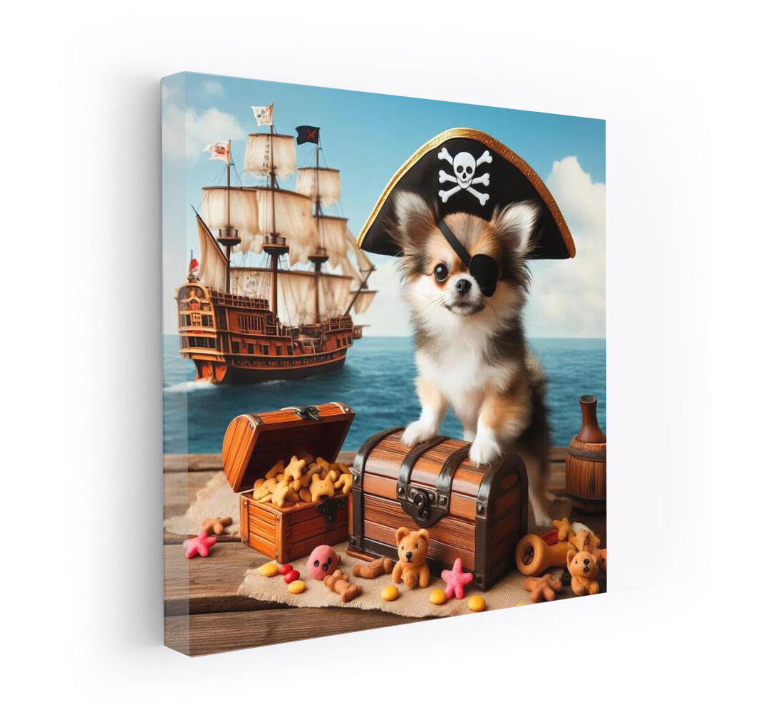 Chihuahua Pirate and His Treasure: Adventures on Board
