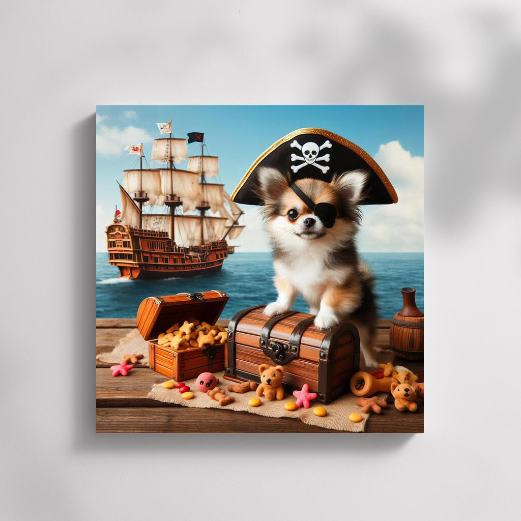 Chihuahua Pirate and His Treasure: Adventures on Board