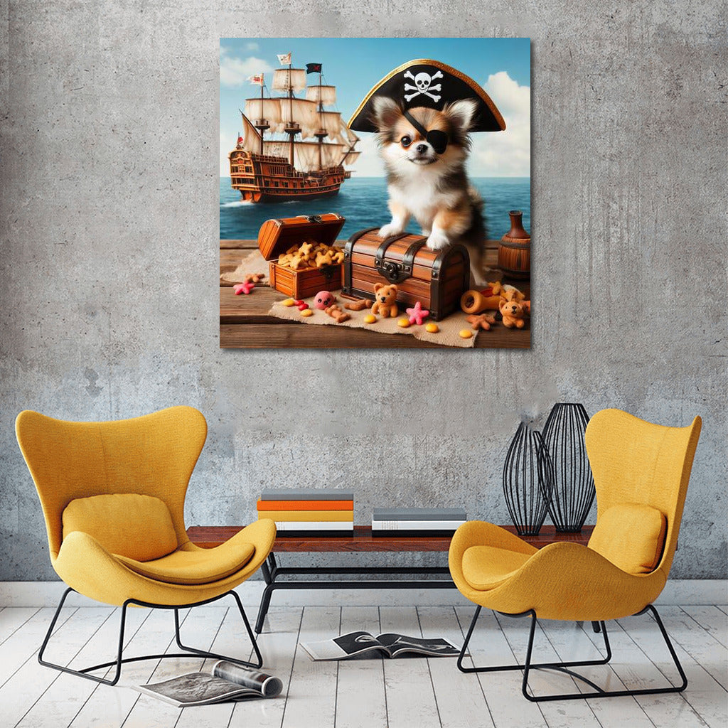 Chihuahua Pirate and His Treasure: Adventures on Board