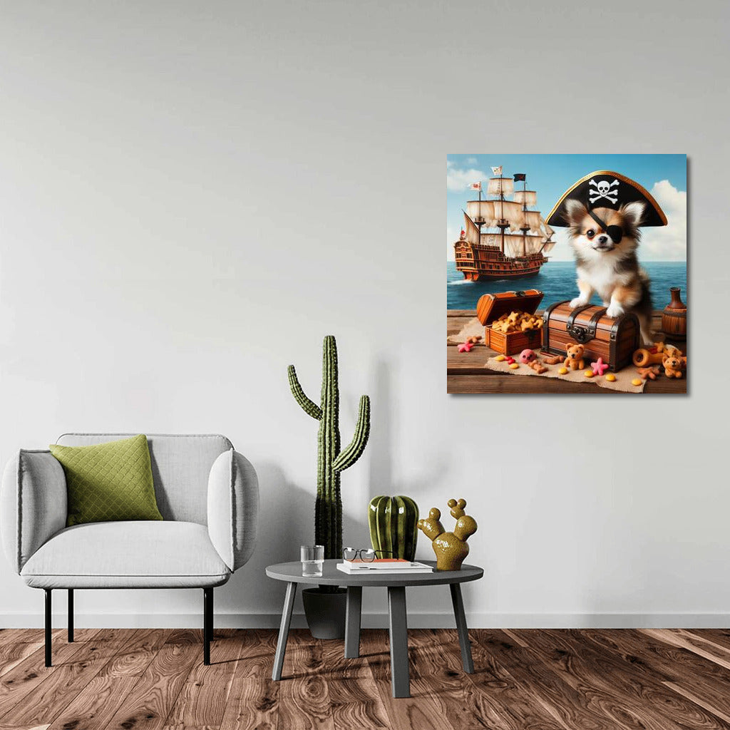 Chihuahua Pirate and His Treasure: Adventures on Board
