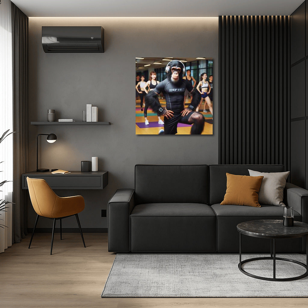 Chimps in the Gym: Energy and Creativity for Vibrant Interiors