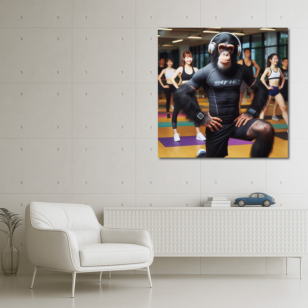 Chimps in the Gym: Energy and Creativity for Vibrant Interiors