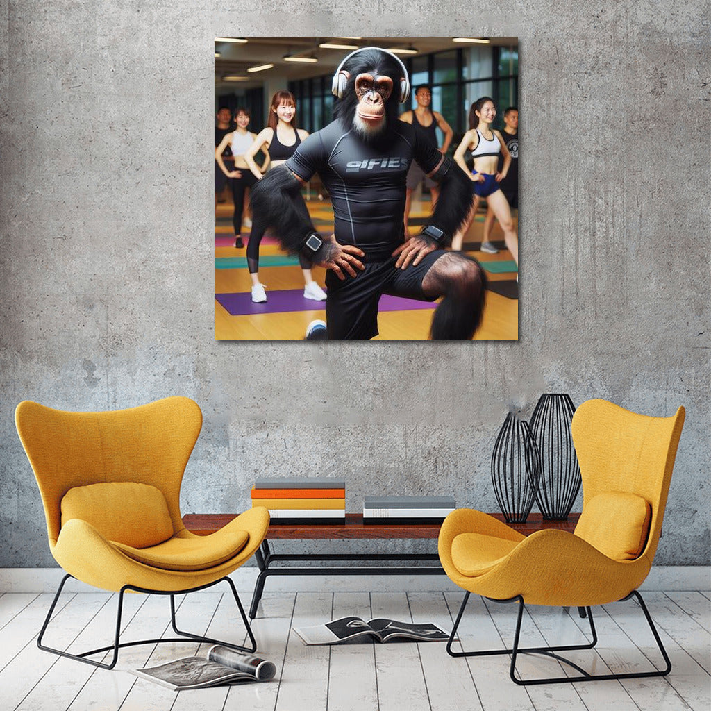 Chimps in the Gym: Energy and Creativity for Vibrant Interiors