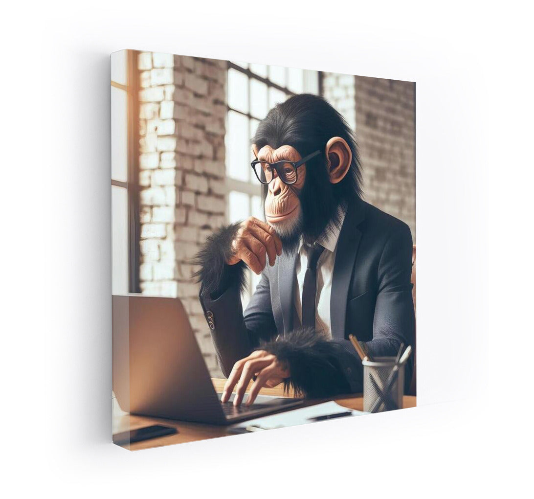 Business Monkey: Irony and Humor in the Office