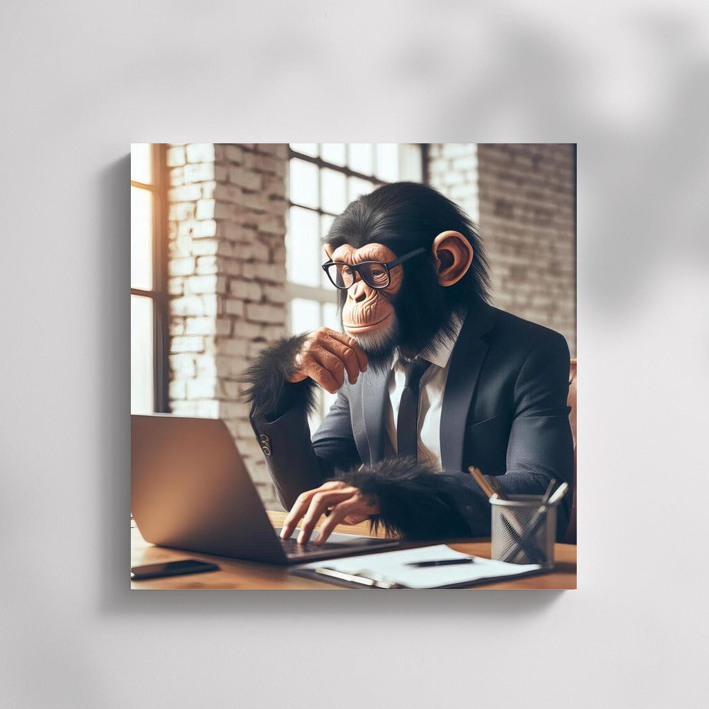 Business Monkey: Irony and Humor in the Office