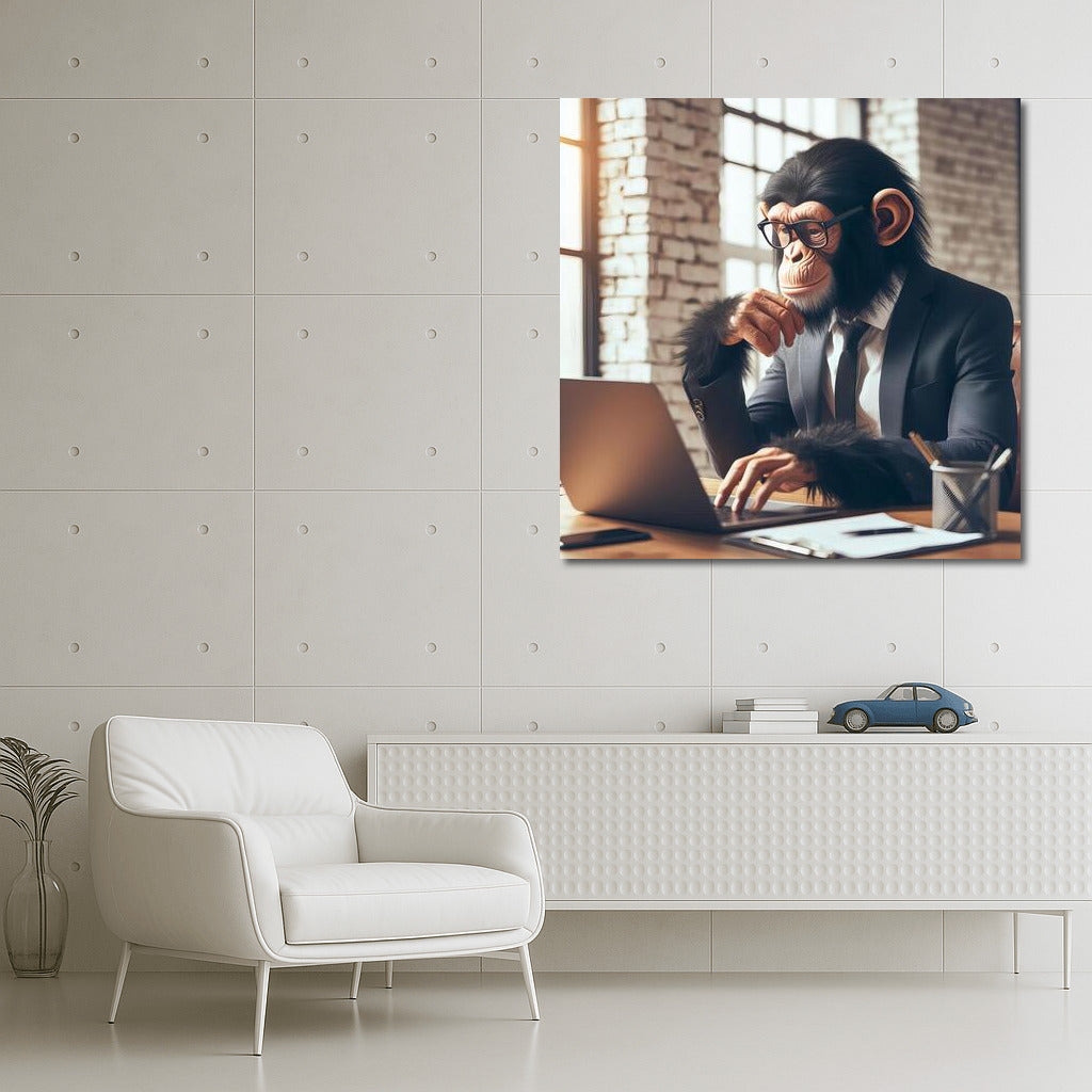 Business Monkey: Irony and Humor in the Office