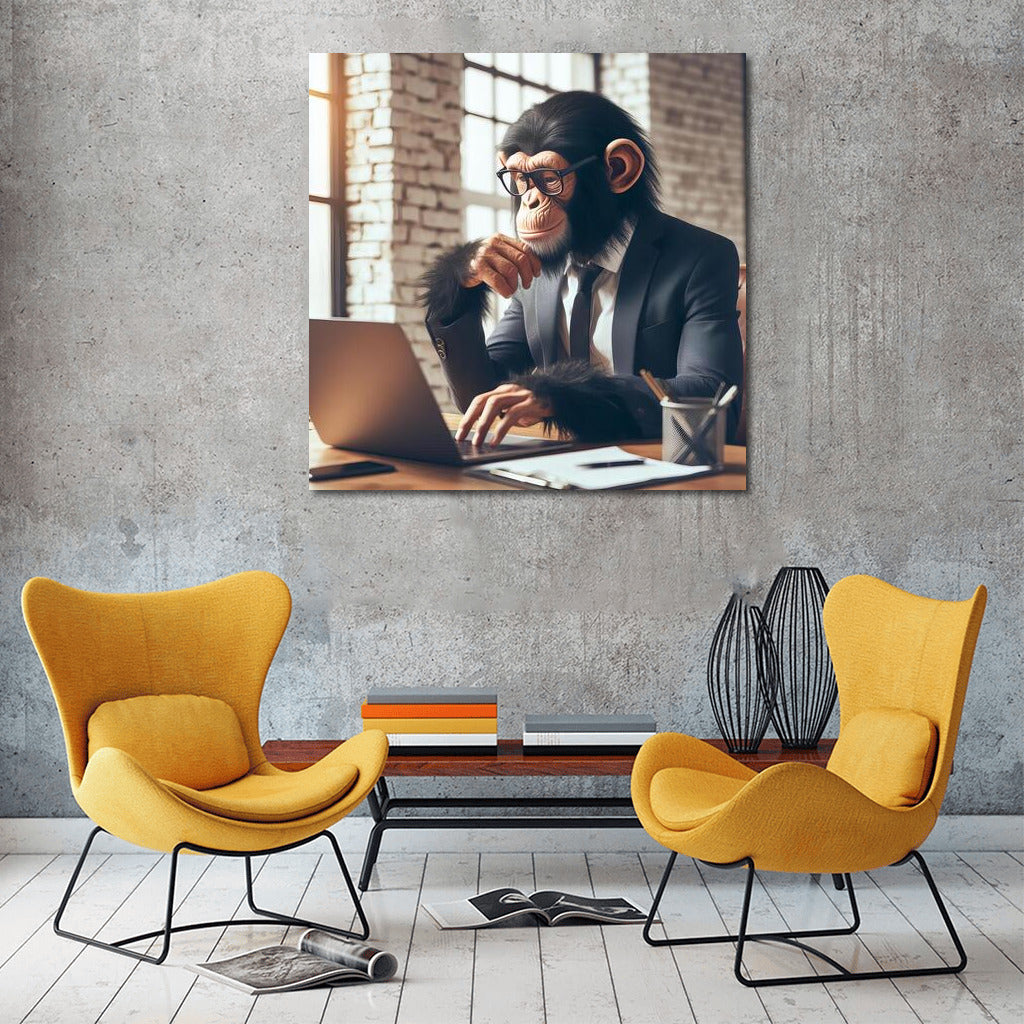 Business Monkey: Irony and Humor in the Office