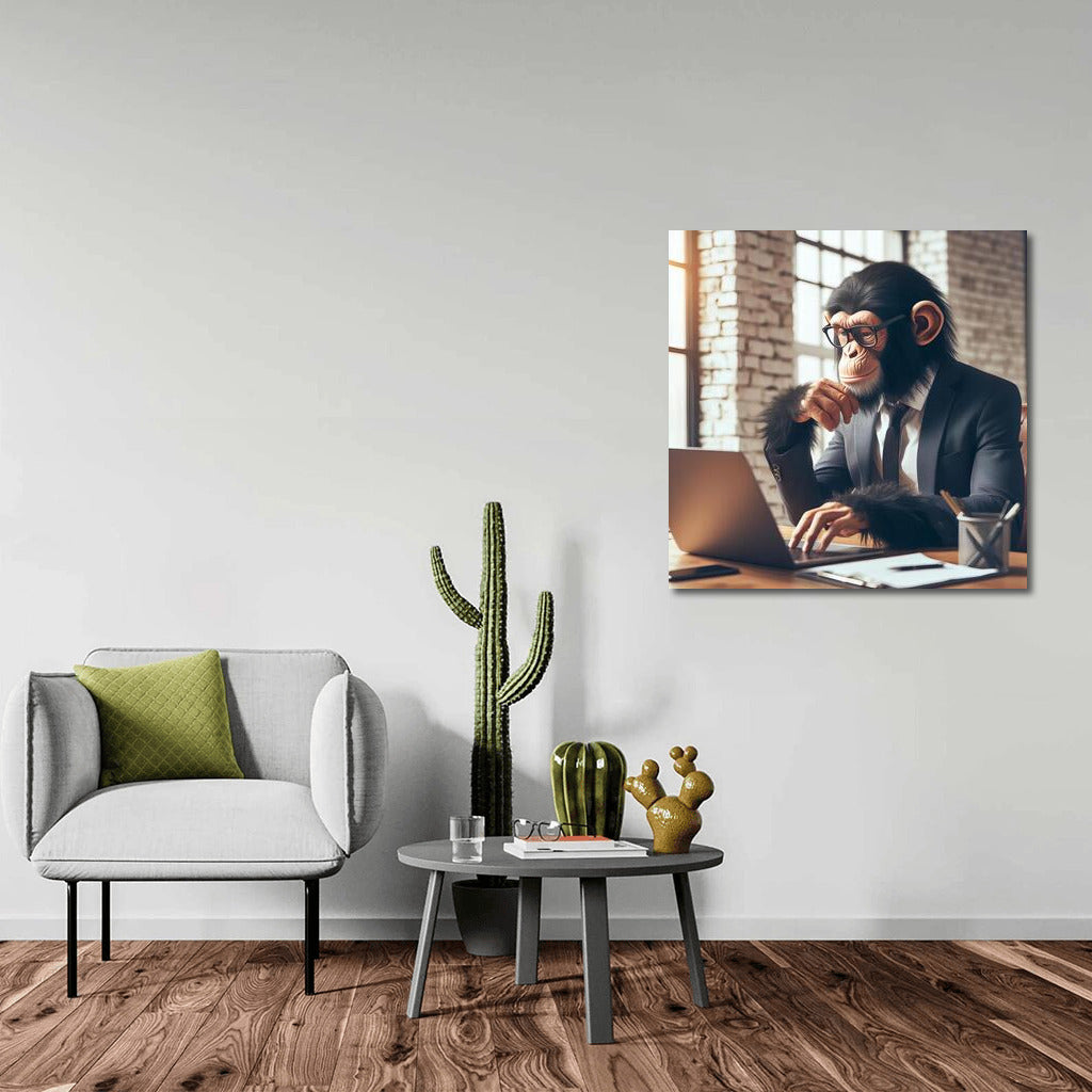 Business Monkey: Irony and Humor in the Office