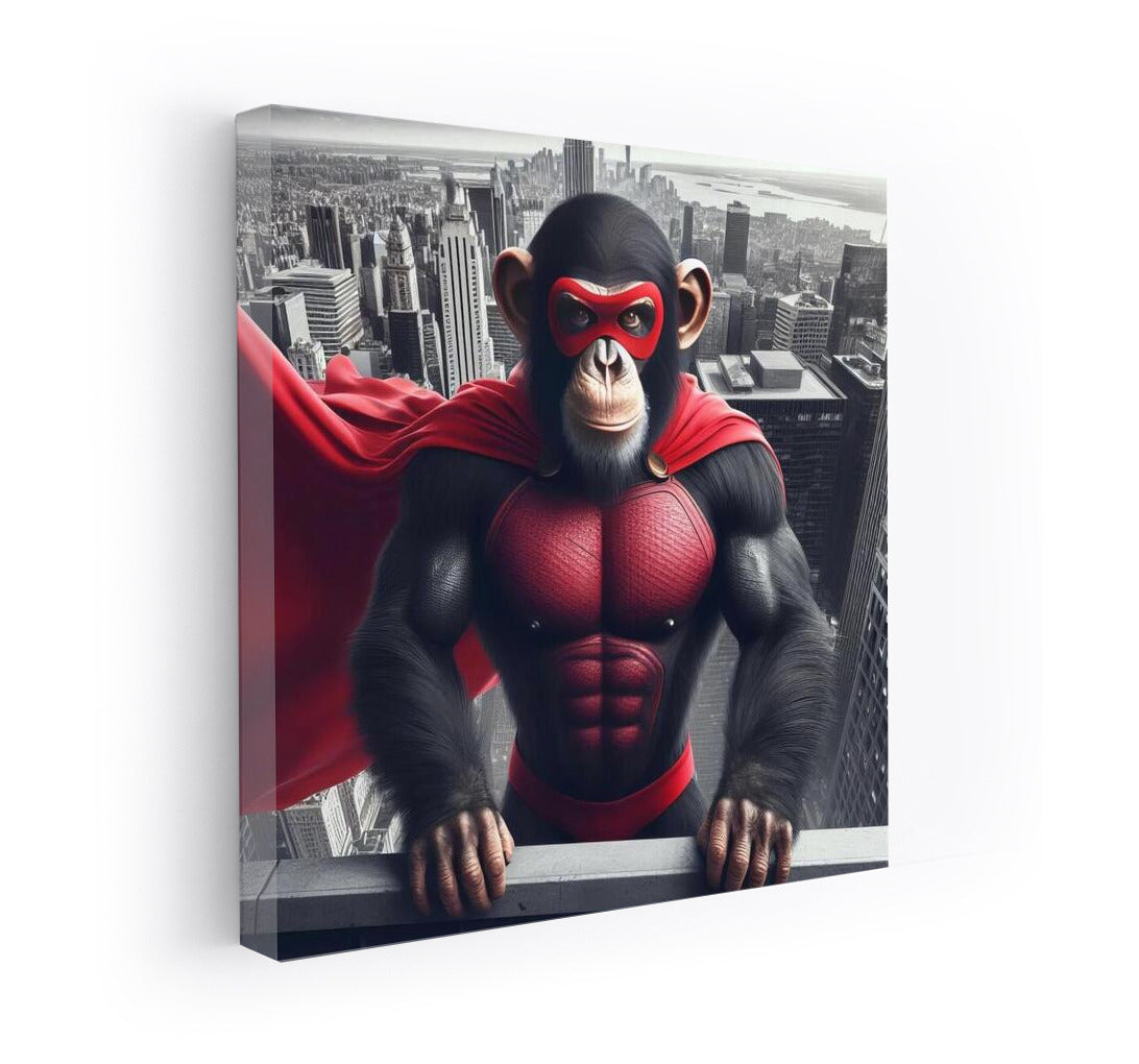 Superhero Chimpanzee: Energy and Originality for Your Interior