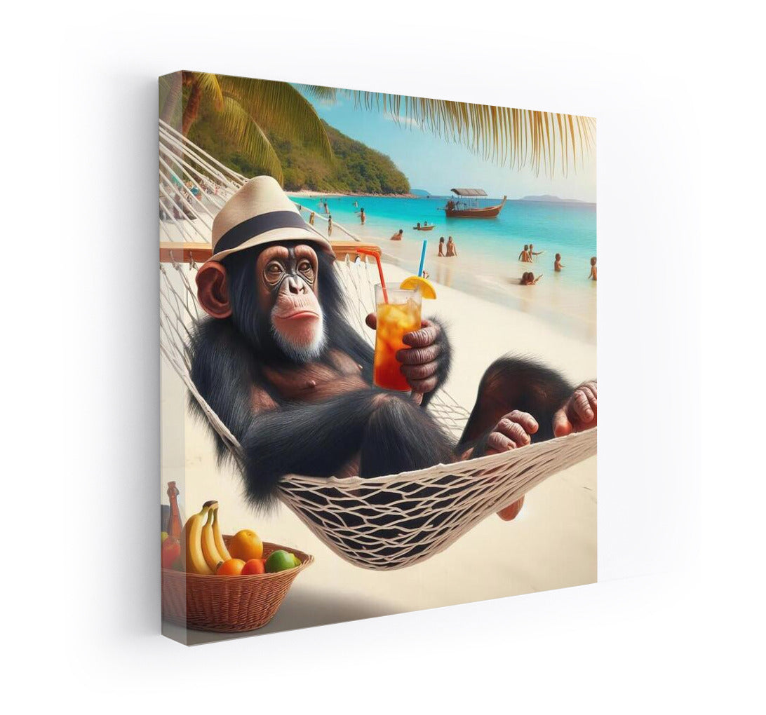 Monkey in a Sunbed: Tropical Relaxation with a Cocktail