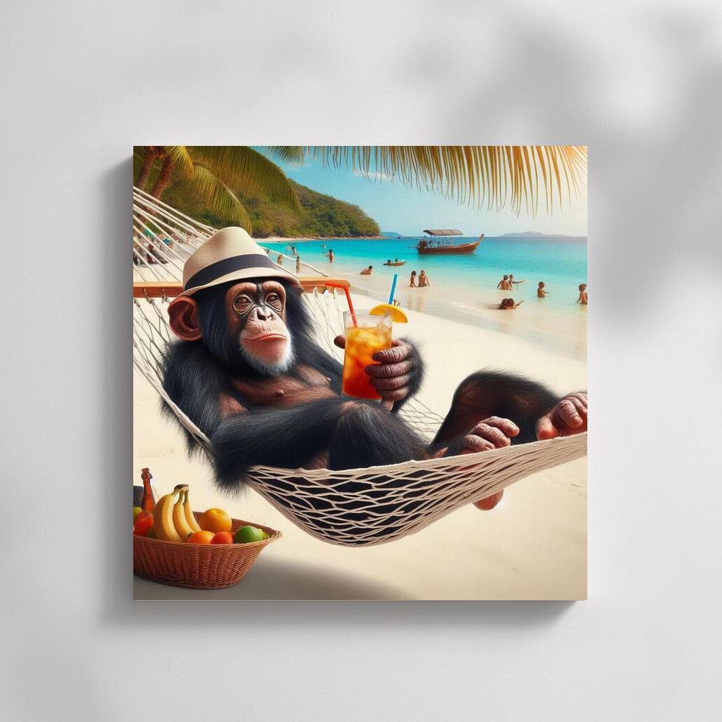 Monkey in a Sunbed: Tropical Relaxation with a Cocktail