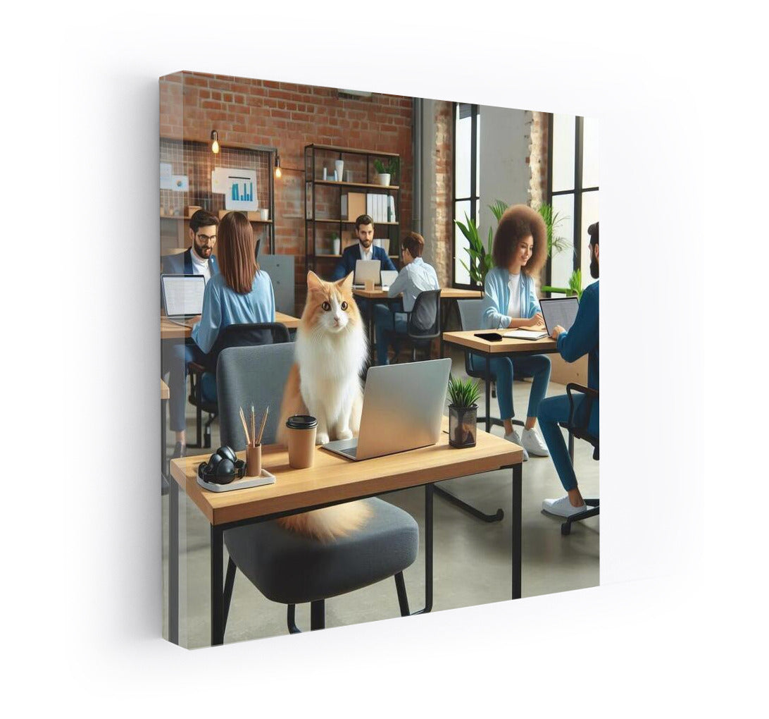 Cat in the Office: Comfort and Style in Your Space