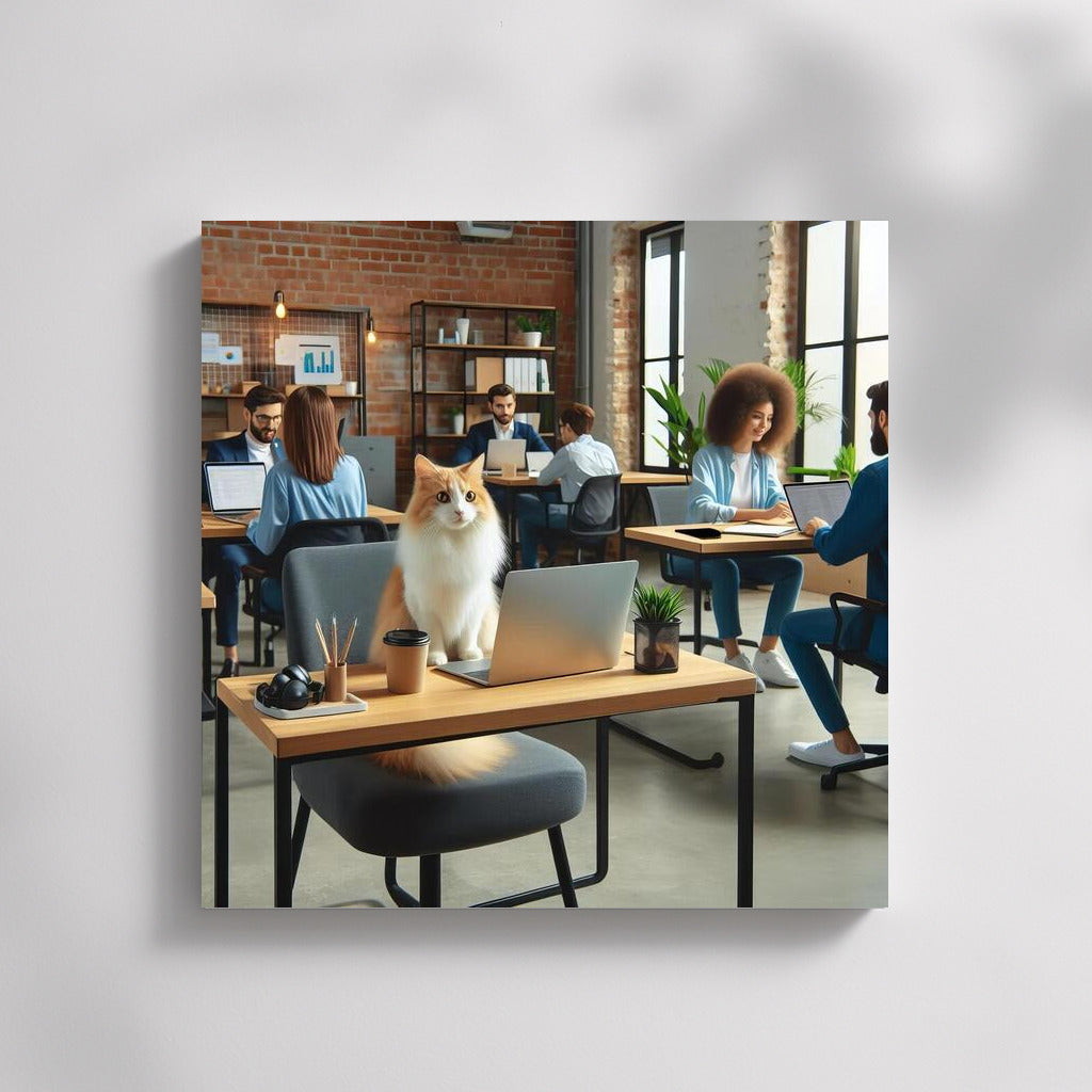 Cat in the Office: Comfort and Style in Your Space