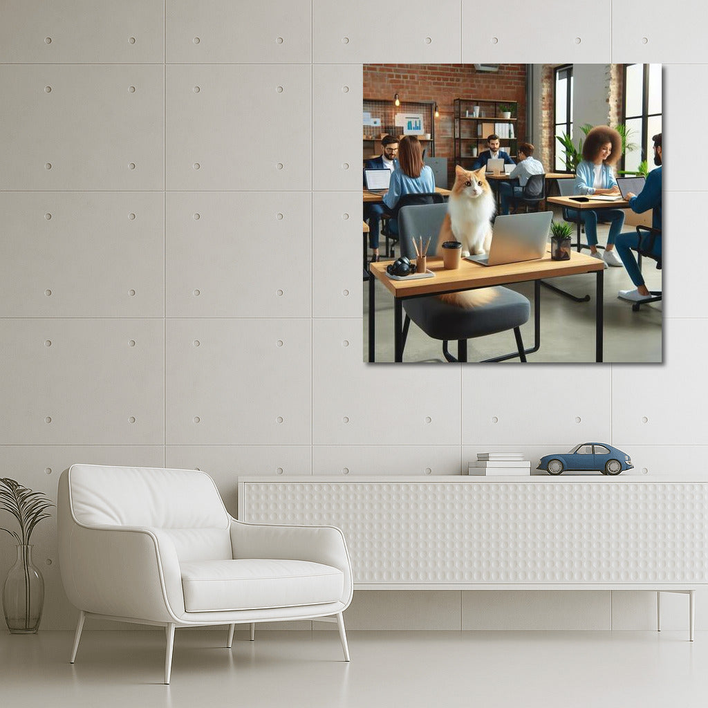 Cat in the Office: Comfort and Style in Your Space