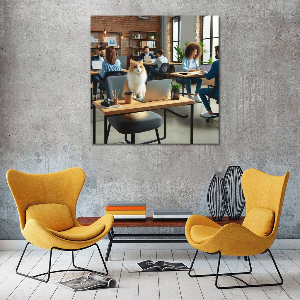 Cat in the Office: Comfort and Style in Your Space