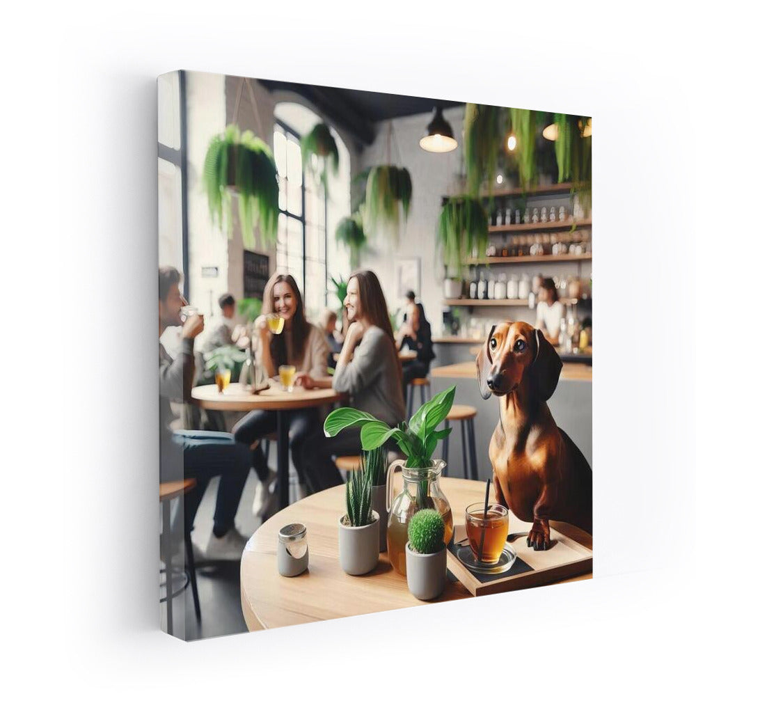 Coffee Idyll: Modern Comfort and Friendly Conversation in the Interior
