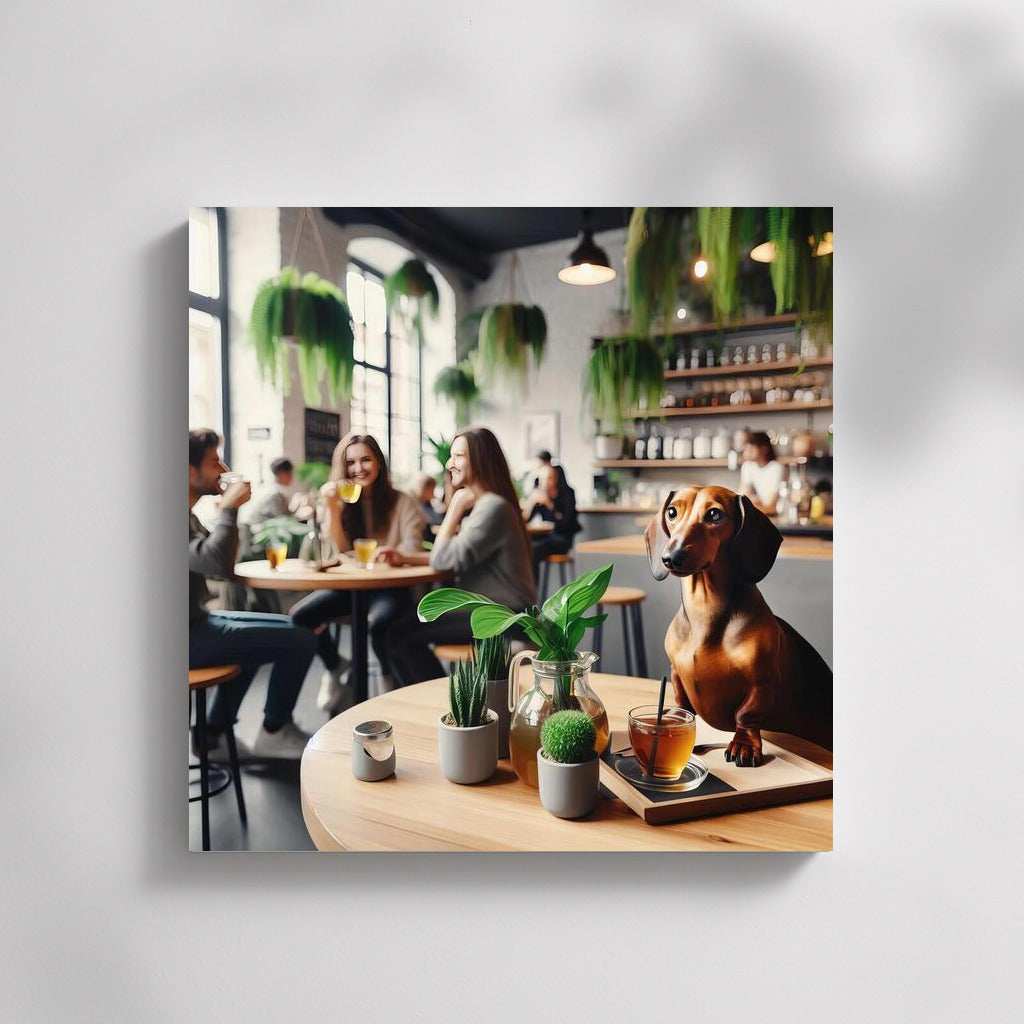 Coffee Idyll: Modern Comfort and Friendly Conversation in the Interior