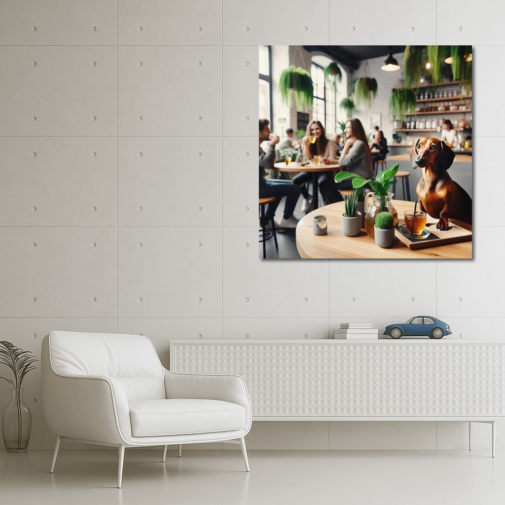Coffee Idyll: Modern Comfort and Friendly Conversation in the Interior