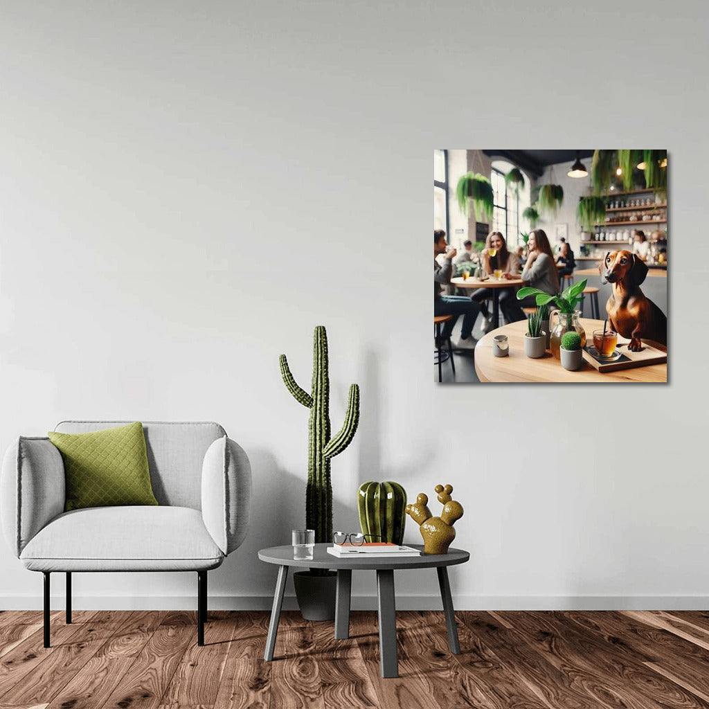 Coffee Idyll: Modern Comfort and Friendly Conversation in the Interior