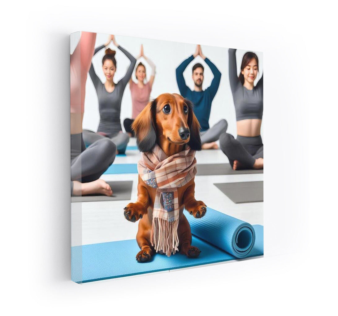 Yoga with a Smile: Dog Guru on the Mat