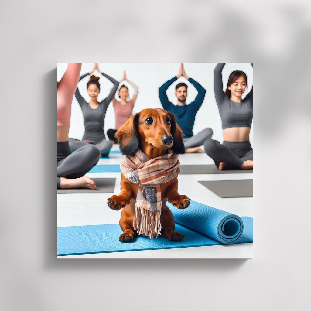 Yoga with a Smile: Dog Guru on the Mat