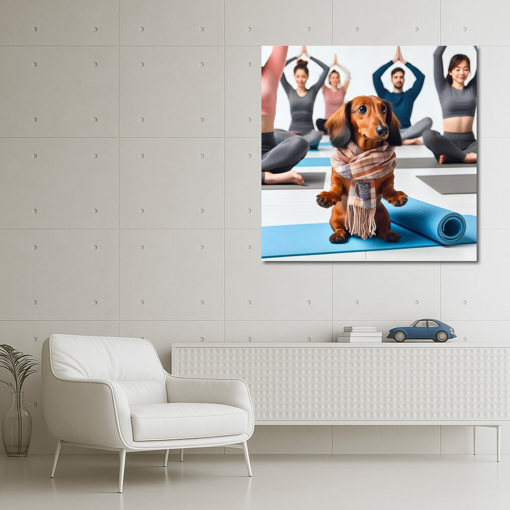Yoga with a Smile: Dog Guru on the Mat