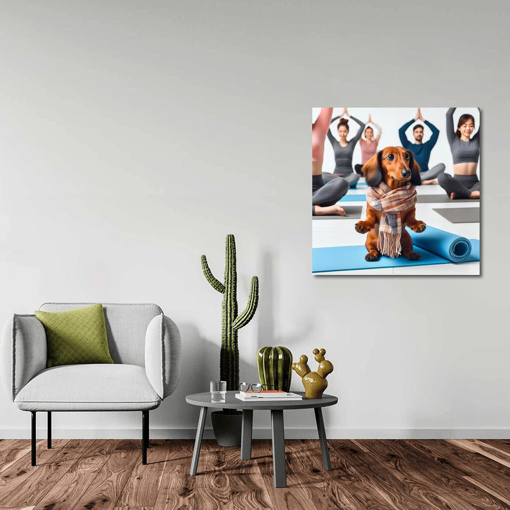 Yoga with a Smile: Dog Guru on the Mat