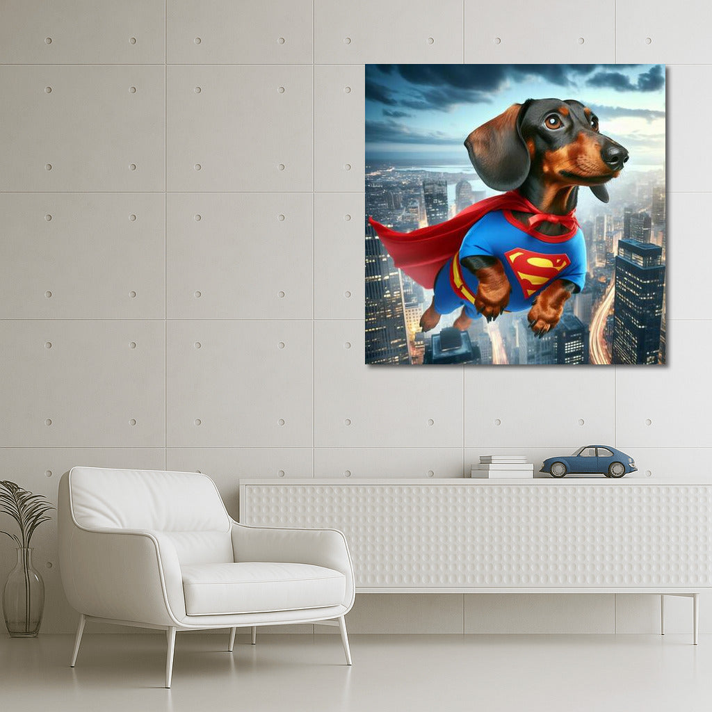 Flying Superdog: Hero of the City