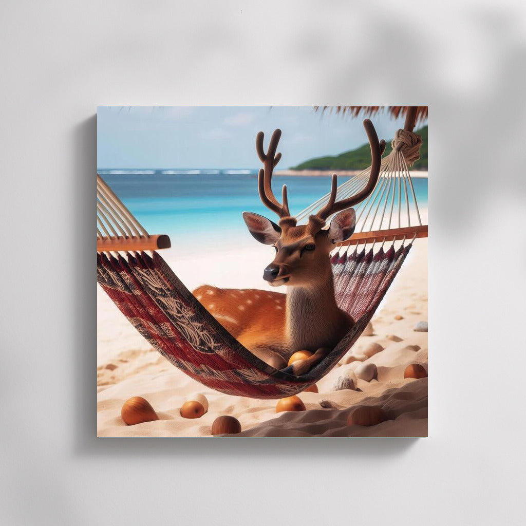 Deer in a Hammock: Summer Beach Vacation