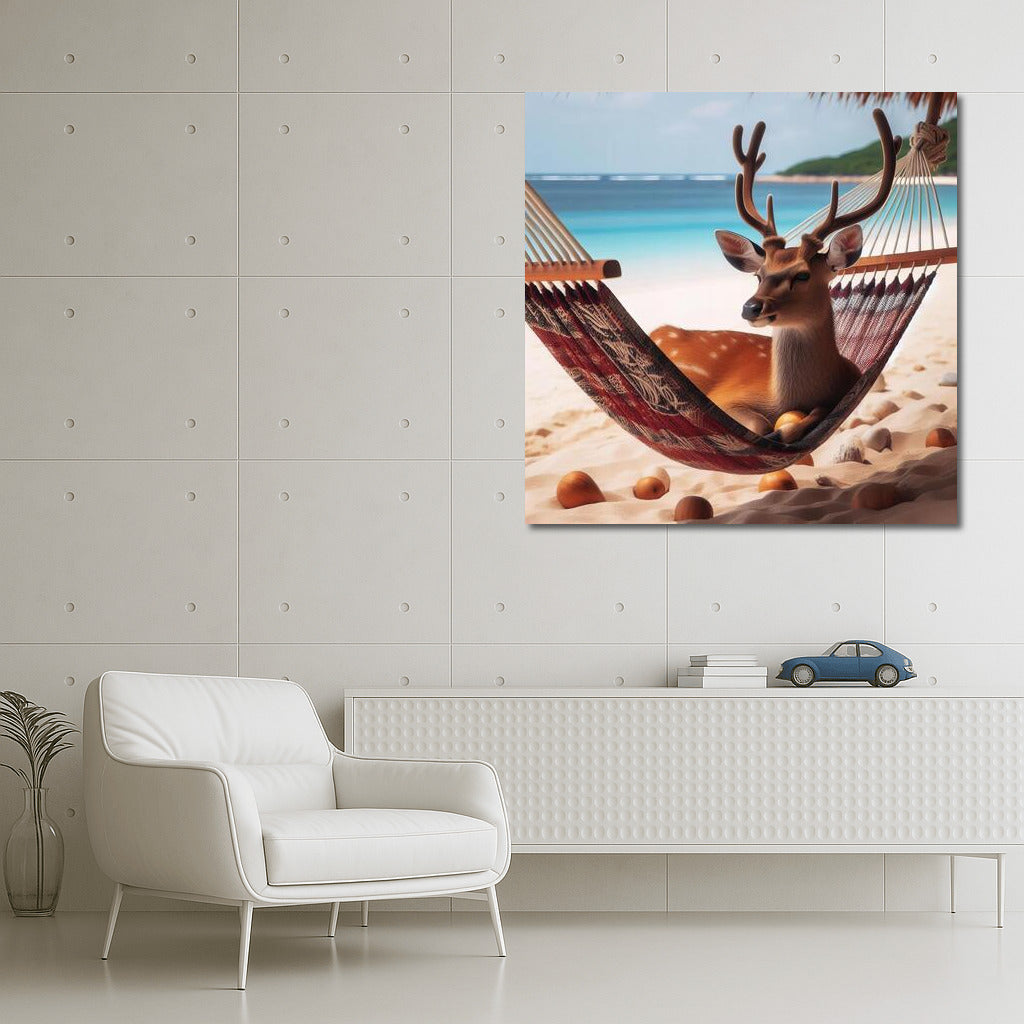 Deer in a Hammock: Summer Beach Vacation