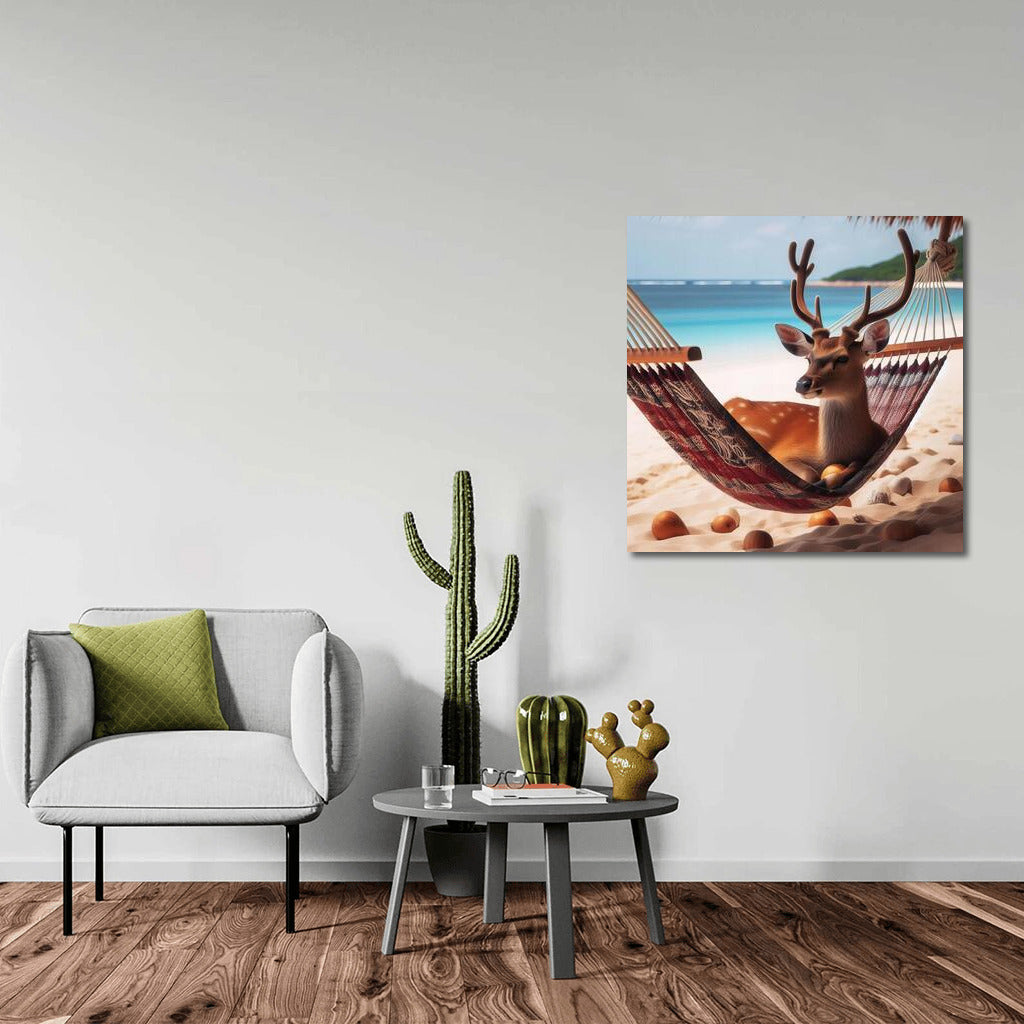 Deer in a Hammock: Summer Beach Vacation