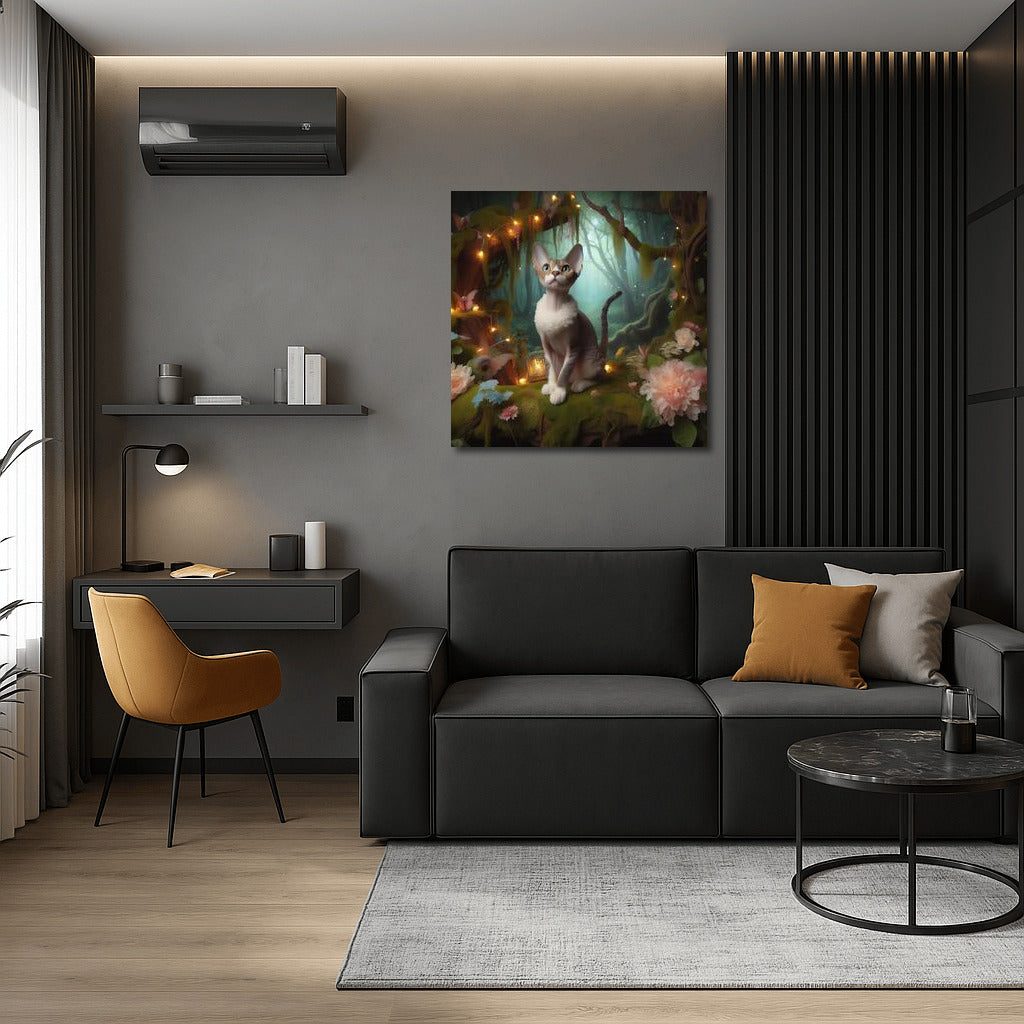 Devon Rex in the Enchanted Forest: A Fairytale Atmosphere for Your Home