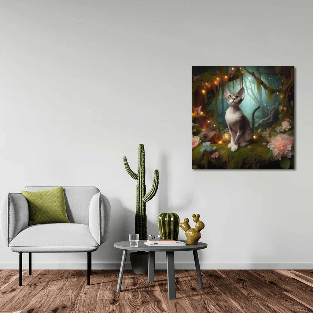 Devon Rex in the Enchanted Forest: A Fairytale Atmosphere for Your Home