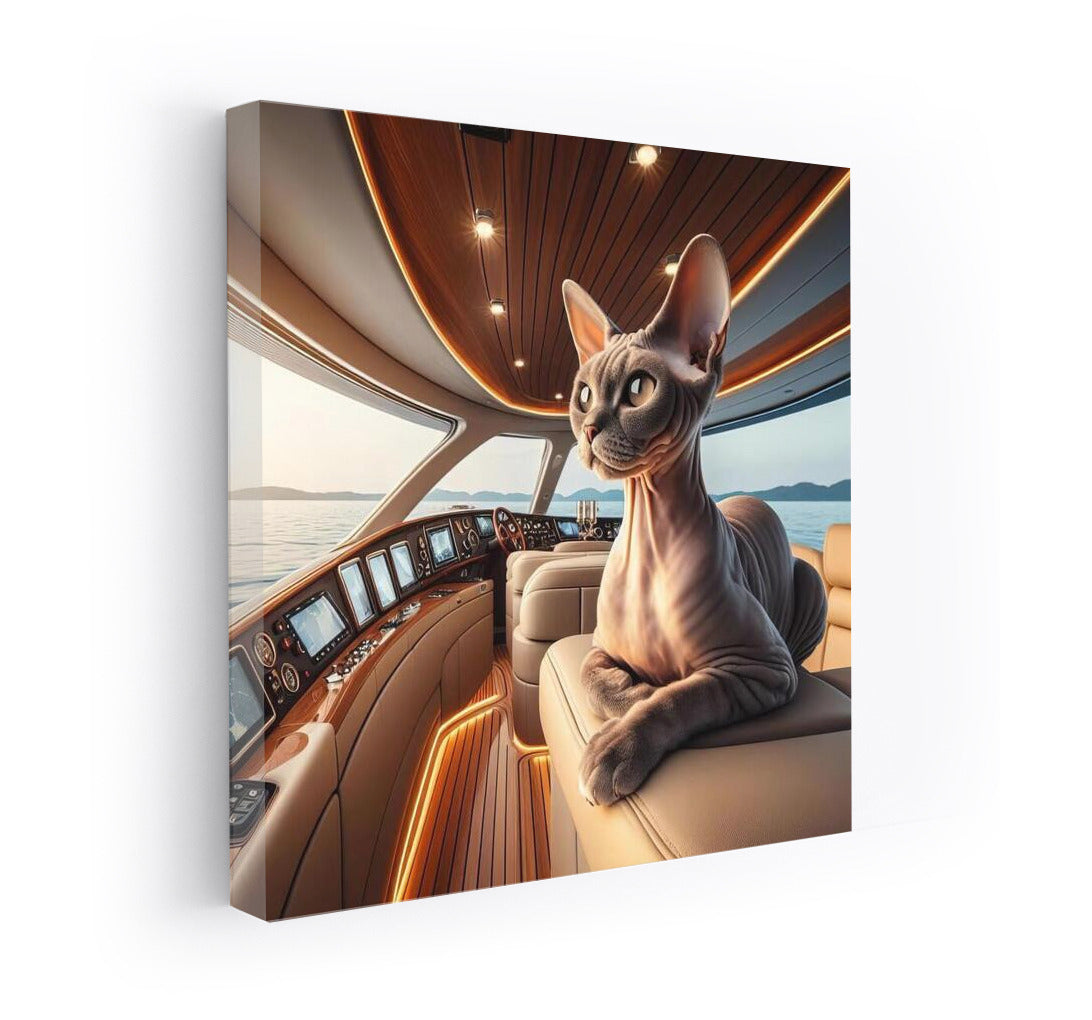 Devon Rex on a Yacht: Elegance and Luxury for the Interior