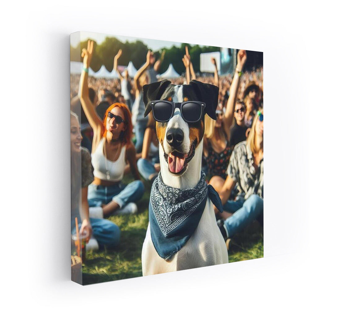 Doberman in Glasses at the Festival: Bright Concert Whirlwind