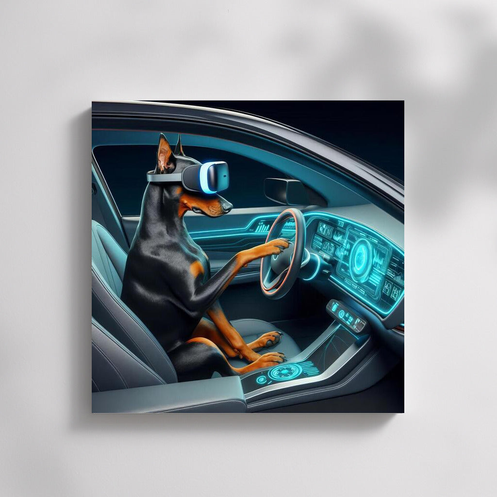 Doberman at the wheel: The future on wheels